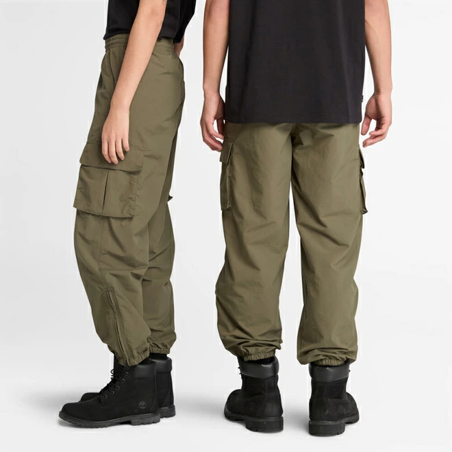 Timberland Men's All-Gender Tracksuit Cargo Jogger Pants กางเกงขายาว (TBLMA6FEZ) - รูปที่ 4