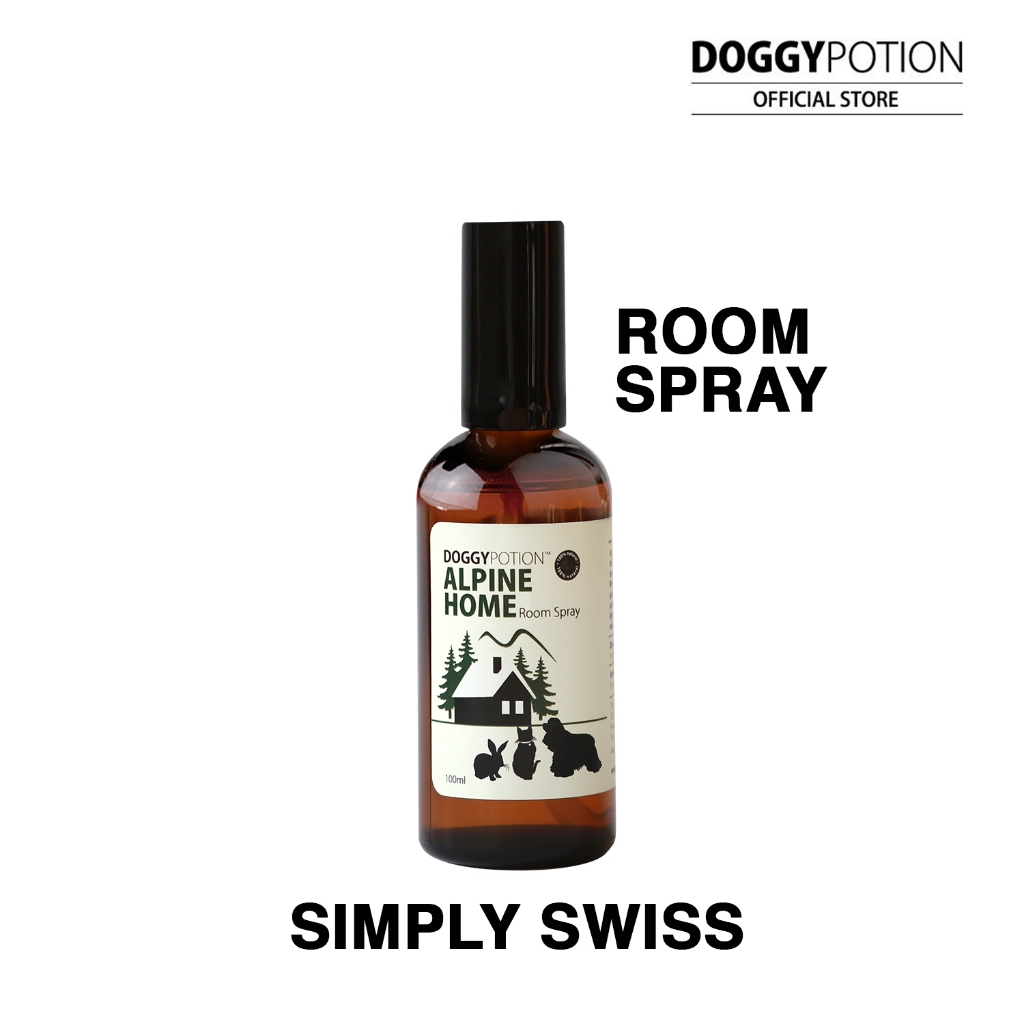 Doggy Potion Alpine Home Room Spray สเปรย์ปรับอากาศ กลิ่นเทือกเขาแอลป์ 100มล