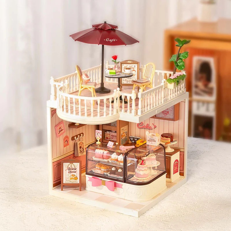 Rolife DIY Super Creator : Extension Pack – Terrace โมเดลบ้าน ประกอบง่าย บ้านตุ๊กตา | ของแต่งบ้าน ของเล่นศิลปะ DIY