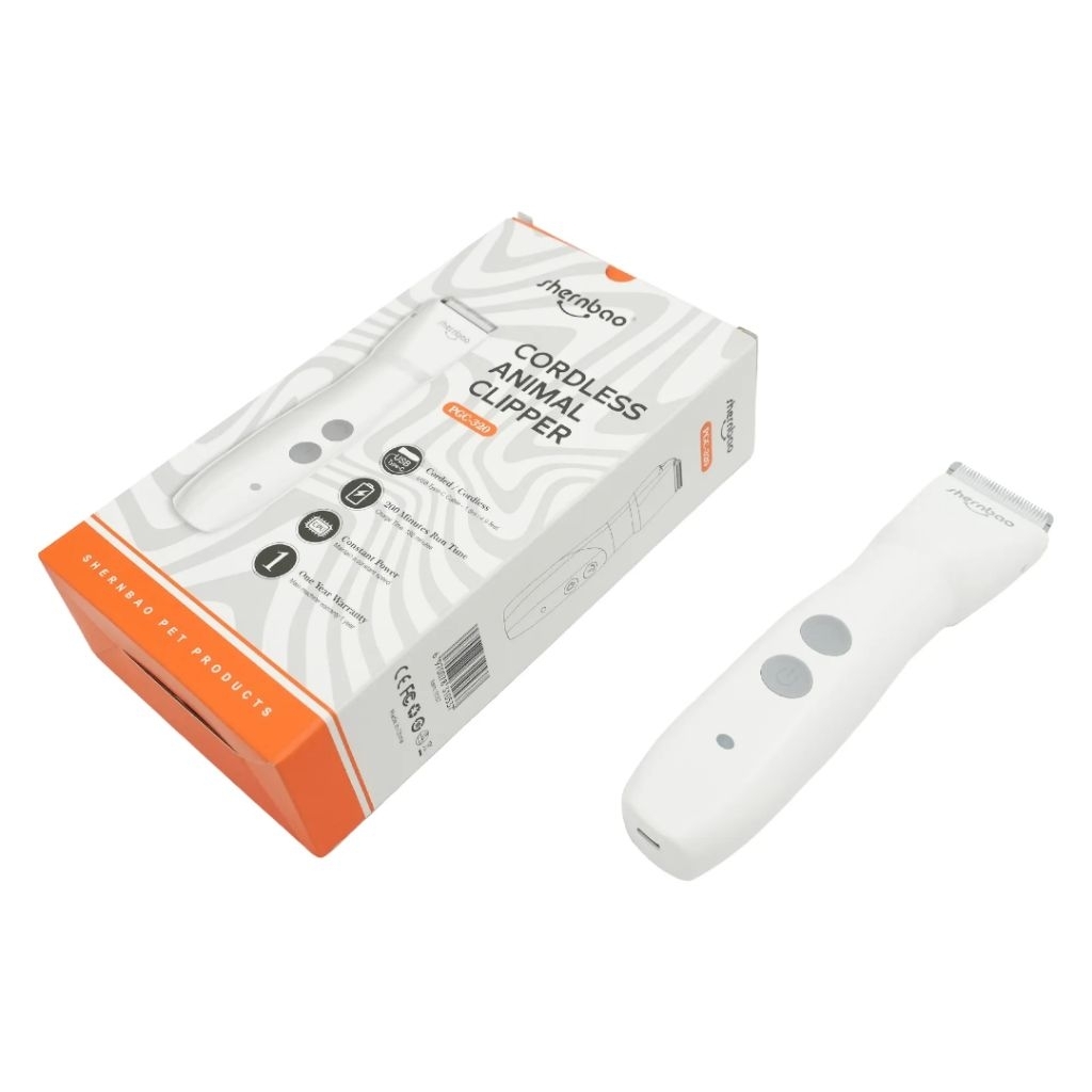 Shernbao PGC-320 Cordless Animal Mini Trimmer Dog Grooming Trimmer Dog Hair Trimmer Clipper