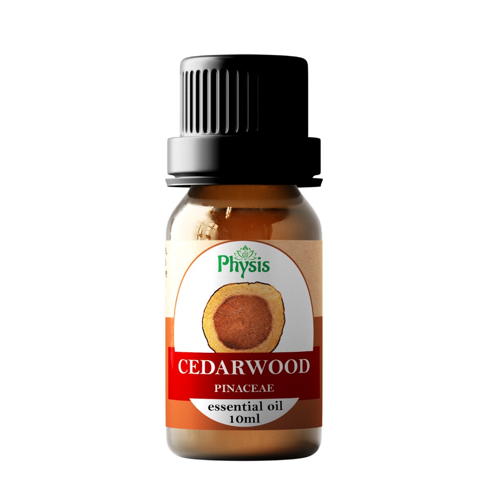 Narural efe l  Essential oil l Cedar Wood Oil | น้ำมันหอมระเหย ไม้ซีดาร์ (ไม้สน) 10ml