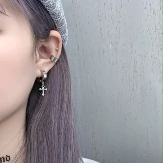 ต่างหูหนีบแฟชั่น ห่วงหนีบ เหมาะสำหรับคนที่ไม่เจาะหู ใส่ได้ทั้งเด็ก และผู้ใหญ่