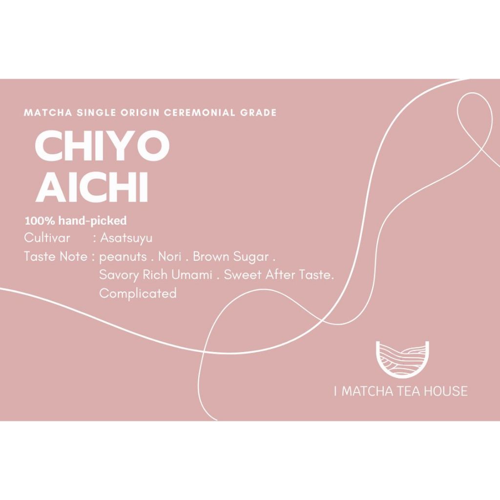 Chiyo Aichi Matcha Ceremonial Grade HAND PICKED 100% ขนาด 20 G