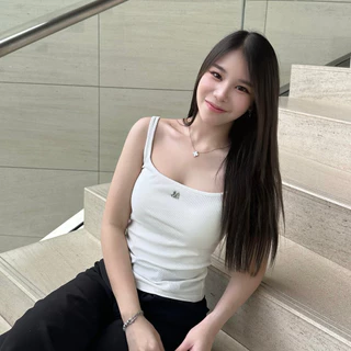 Serlyn | Basic tank top เสื้อกล้าม(มีบราในตัว)ทรงสวย ผ้านิ่มใส่สบาย