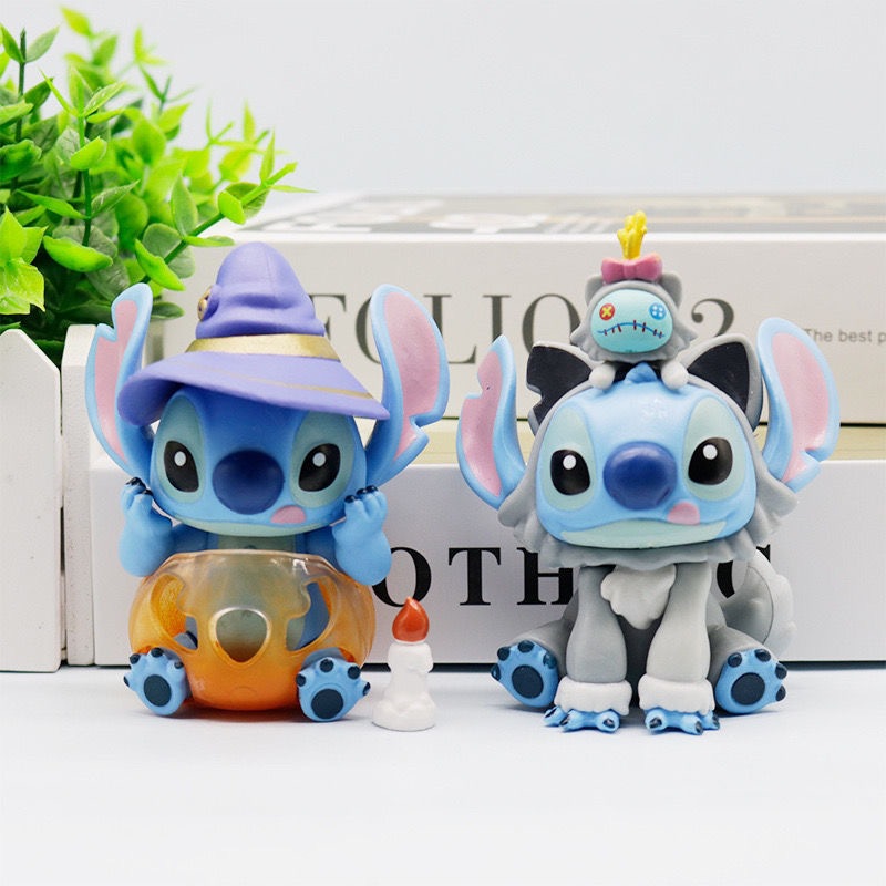 โมเดล สติช ตลกไดอารี่ Mystery กล่อง Stitch รูปอินเทรนด์เล่นตุ๊กตาเครื่องประดับตุ๊กตาของขวัญสาว - รูปที่ 4