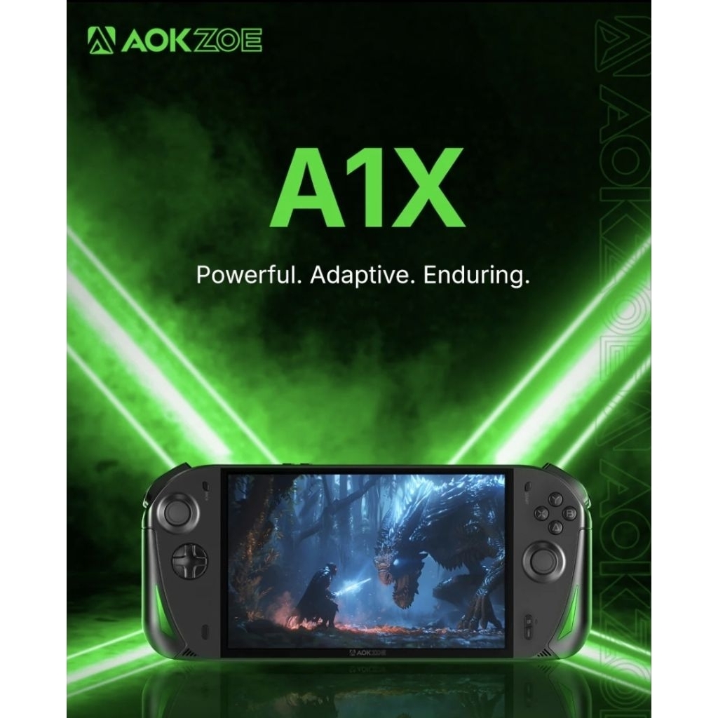 Pre Order Aokzoe A1X AMD AI9 HX370 Handheld Gaming เครื่องเล่นเกมพกพา เล่นได้ทุกเกม