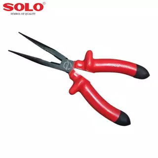 Solo No.9208-8" คีมหุ้มฉนวนกันไฟฟ้าโซโล ปากแหลม