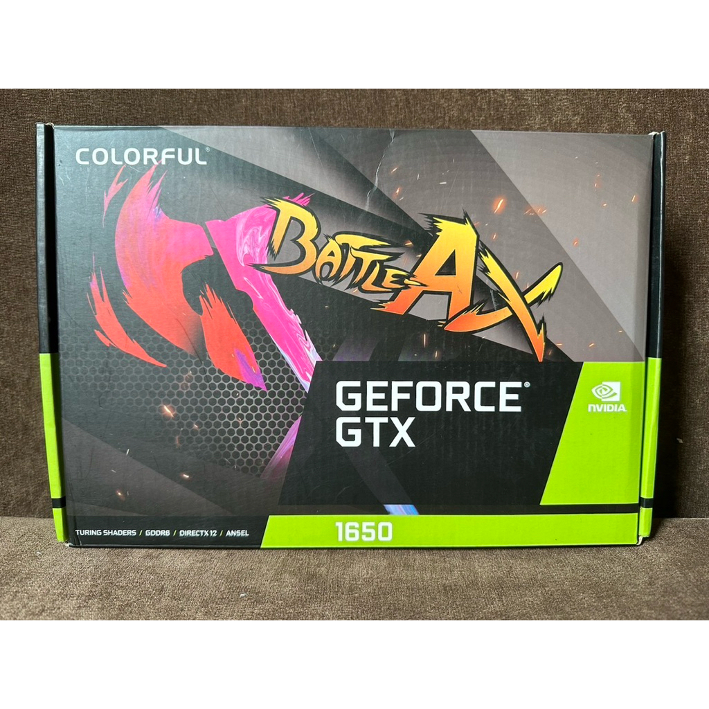 กล่องการ์ดจอ Colorful geforce gtx 1650