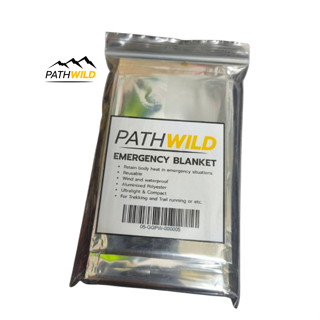PATHWILD EMERGENCY BLANKET ผ้าห่มฉุกเฉินขนาดพกพา สะท้อนความร…