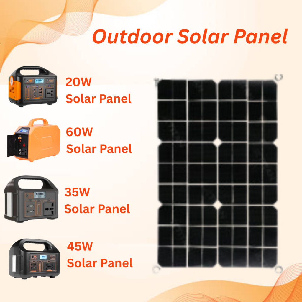 แผงโซล่าเซลล์ 60W/20W/30W/45W สำหรับโรงไฟฟ้า Solar Panel for Power Station
