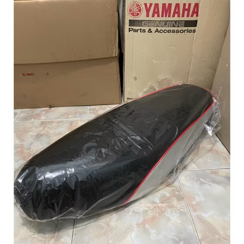 เบาะมีโอตัวเก่าเบาะใหม่ผ้าเบาะใหม่(เบาะเทียม)