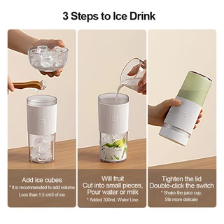 Xiaomi Portable Juicer Cup 2 เครื่องปั่นผลไม้ Portable Juicer Machine 300ML แก้วปั่นน้ำผลไม้แบบพกพา