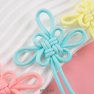 ส่งด่วน ส่งไว เชือกพาราคอตโบว์จีน DIY ทำพวงกุญแจ ร้อยจี้ ร้อยชาร์ม ห้อยมือถือ กระเป๋า งานประดิษฐ์