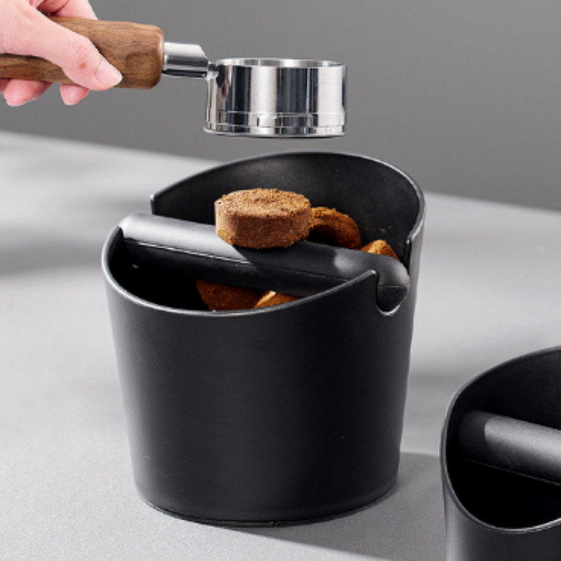 Coffee Knock Box❤️‍🔥ถังเคาะกากกาแฟ ถังทิ้งกากกาแฟ พลาสติก ABS ถังกากกาแฟ กล่องเคาะกากพลาสติก - รูปที่ 2