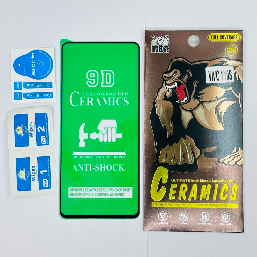 ฟีล์มเชรามิก แบบใส สำหรับ Realme7(5g) Realme8(5g) Realme8(4g) Realme9i C30 C30S C33 C55 Redmi8 Redmi