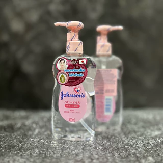 Johnson's Gentle Oil 300 ml. จอห์นสัน เจนเทิล ออยล์ 300 มล. จอห์นสันออยล์เช็ดเครื่องสำอาง สูตรจำหน่ายที่ญี่ปุ่น