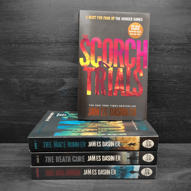 The Maze Runner 4 Books - James Dashner