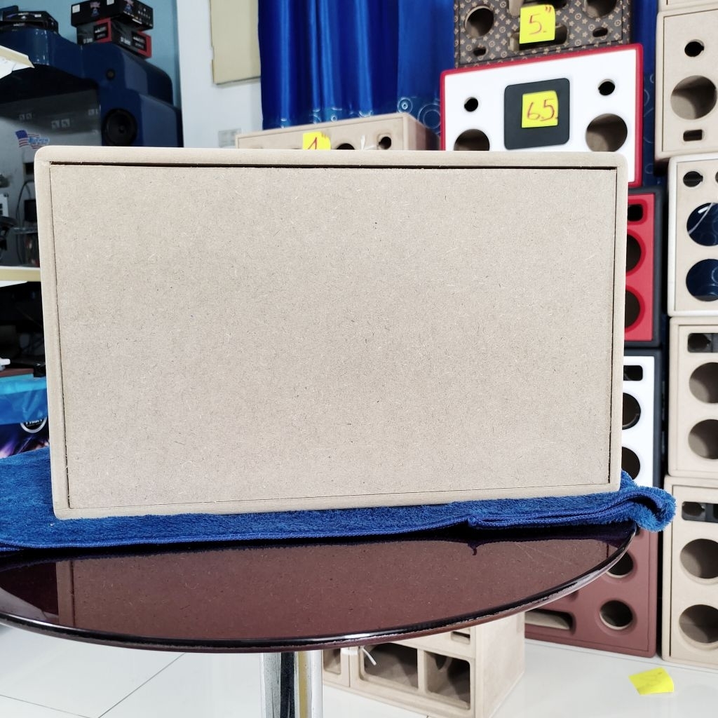 ตู้บลูทูธ ตู้เปล่าDIY รุ่นBP6Pซับ 6.5 นิ้วสูตรตู้เปิดลำโพงซับ 6.5 นิ้ว 1 ดอกกลาง 4 นิ้ว แหลม 2 นิ้ว ไม้หนา 12 มิล - รูปที่ 3