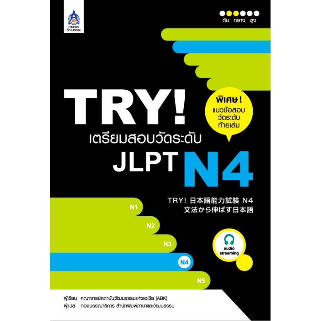 TRY! เตรียมสอบวัดระดับ JLPT N4