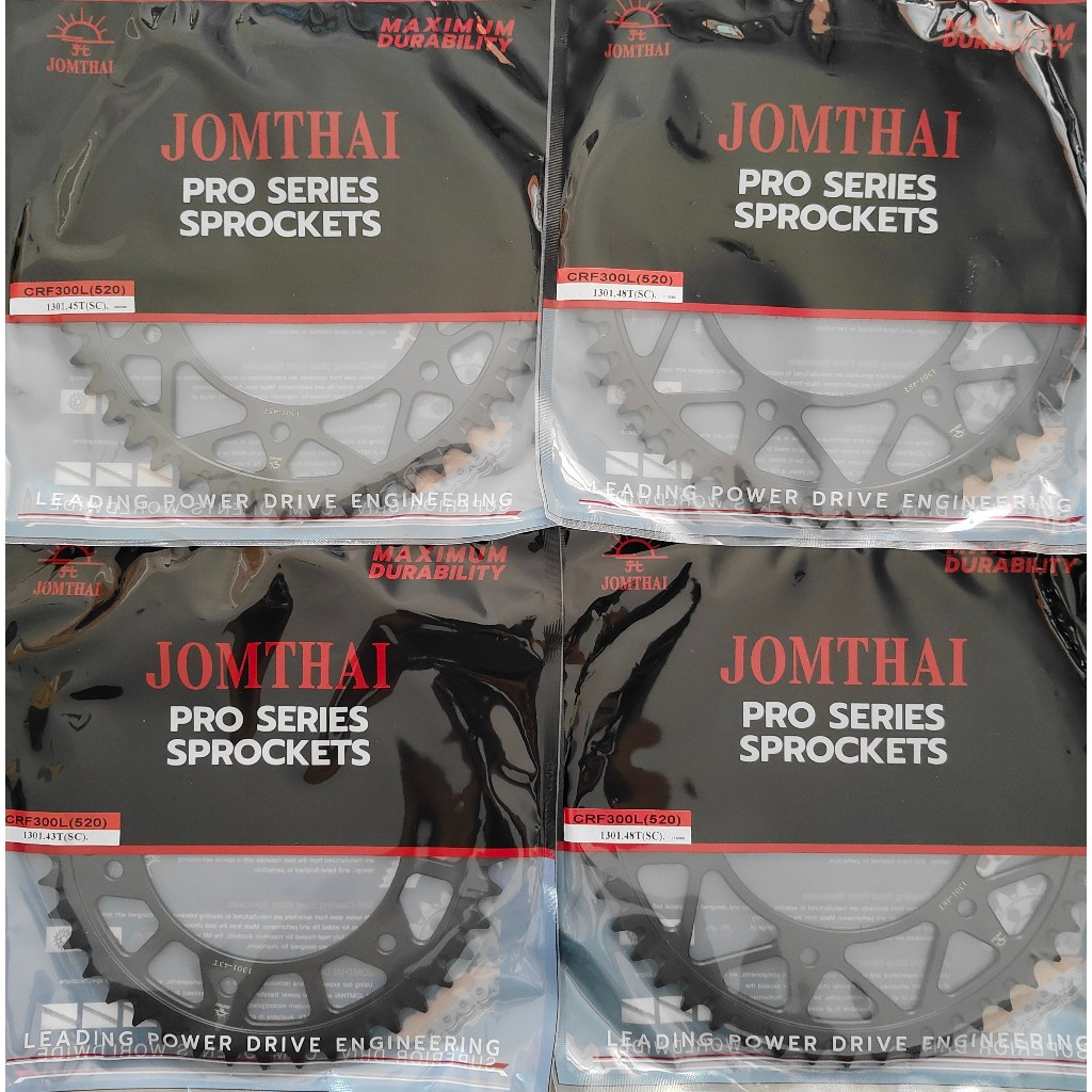 สเตอร์หลัง CRF300L / CRF300Rally ไล่เบา PRO SERIES สินค้ามาตรฐาน เกรดส่งออก ตราพระอาทิตย์ JOMTHAI แท้ 100%