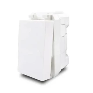 NANO สวิตช์ 4 ทาง ขนาด 1 ช่อง Classic series สีดำ รุ่น NN-SW401 NN-SW401B
