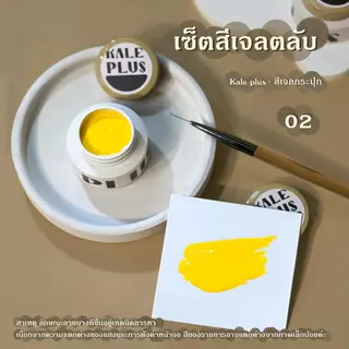 Kale plus สีเจลเพ้นท์เล็บกระปุก มีให้เลือก12สี สีทึบ สีเจลกลิตเตอร์ สีเจลเพ้นท์เมทัลลิค สีกระป๋องเจล สีทองแชมเปญ สีเง
