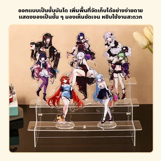FYP ชั้นวางโมเดลอะคริลิค 29/35/40cm แบบ 5/4/3 ชั้น สำหรับแต่งบ้าน วางโชว์ของสะสม ติดตั้งง่าย ทนทาน