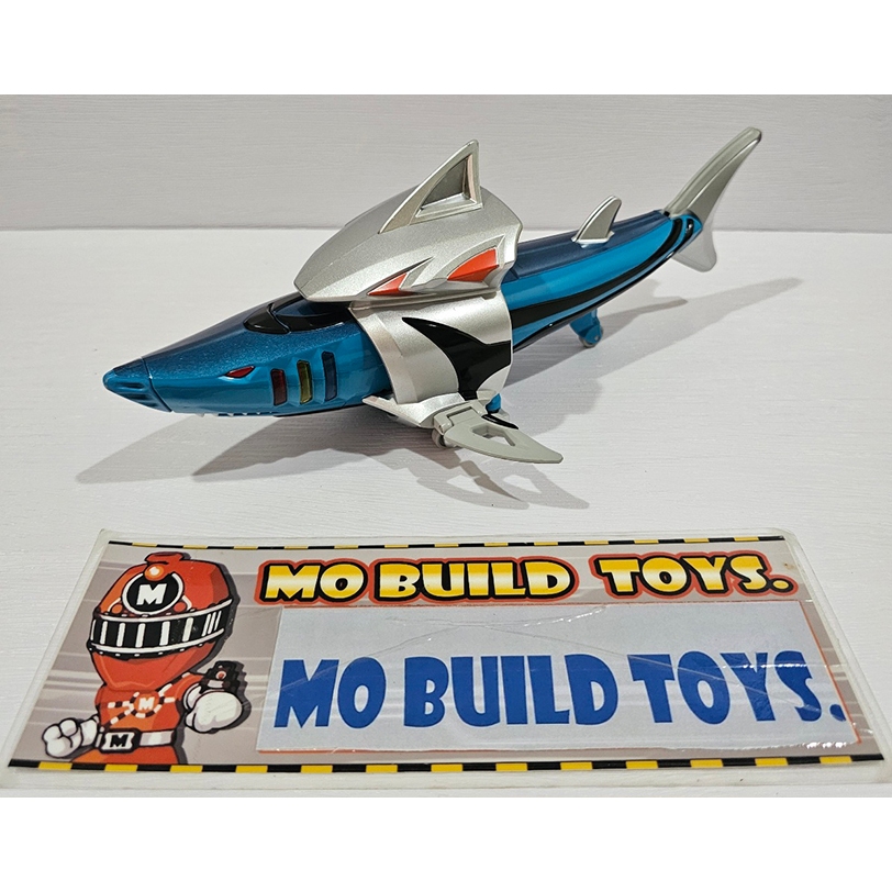 Dx Geki Shark หุ่นตัวเสริม หุ่น ฉลาม เกคิเรนเจอร์ จาก  ขบวนการ Gekiranger