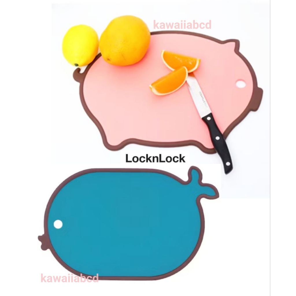 🌈ของแท้!🌈LocknLock เขียงหมู เขียงปลา ใช้ได้ทั้ง2ด้าน แอนตี้แบคทีเรีย เขียงพลาสติก anti-bacteria เครื่องครัว ทำอาหาร