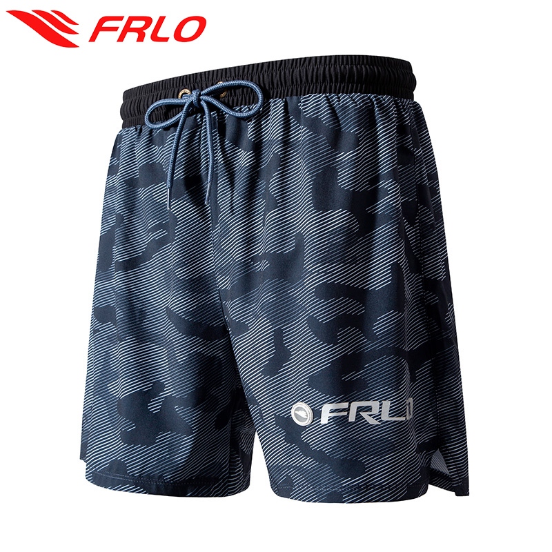 FRLO กางเกงว่ายน้ำผู้ชาย 28-48นิ้ว กางเกงกีฬาขาสั้น แบบแห้งเร็ว ระบายอากาศได้ดี มีซับยืดหยุ่นแบบ