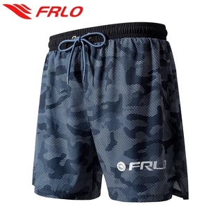 FRLO กางเกงว่ายน้ำผู้ชาย 28-48นิ้ว กางเกงกีฬาขาสั้น แบบแห้งเร็ว ระบายอากาศได้ดี มีซับยืดหยุ่นแบบ