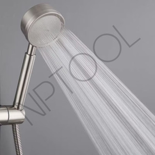 NP-105 ฝักบัวสแตนเลส 304 เพิ่มแรงดัน ฝักบัวอาบน้ำ ฝักบัวอาบน…