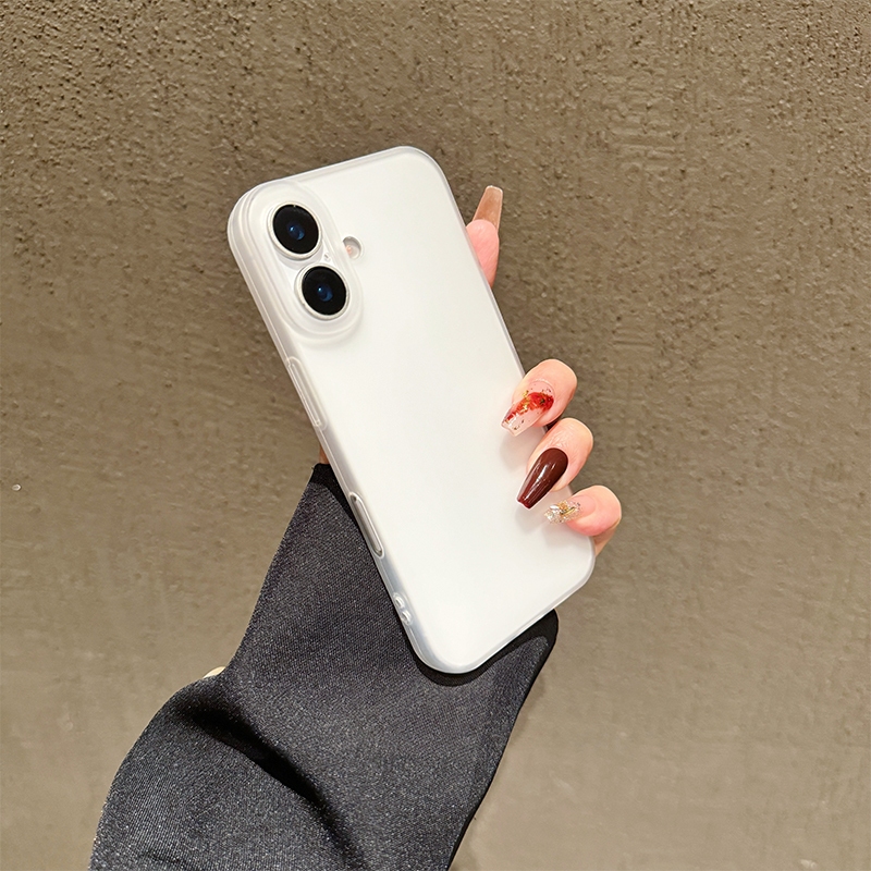 แฟชั่นmatteโปร่งแสงเคสโทรศัพท์สําหรับiphone 12 13 14 15 16 Promax 14 Plus X MAX XS 7 8plus Ultra 12pro 11pro max - รูปที่ 5