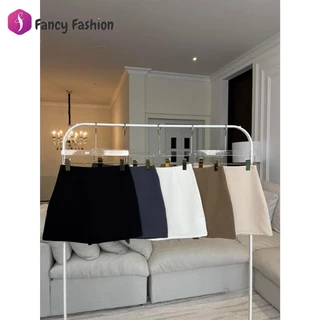 Fancy Basic skirt กระโปรงกางเกง (กระโปรงรอบตัว) กระโปรงสั้นเอวสูงซิปข้างเบสิค มีซับใน มีไซส์ S-XL