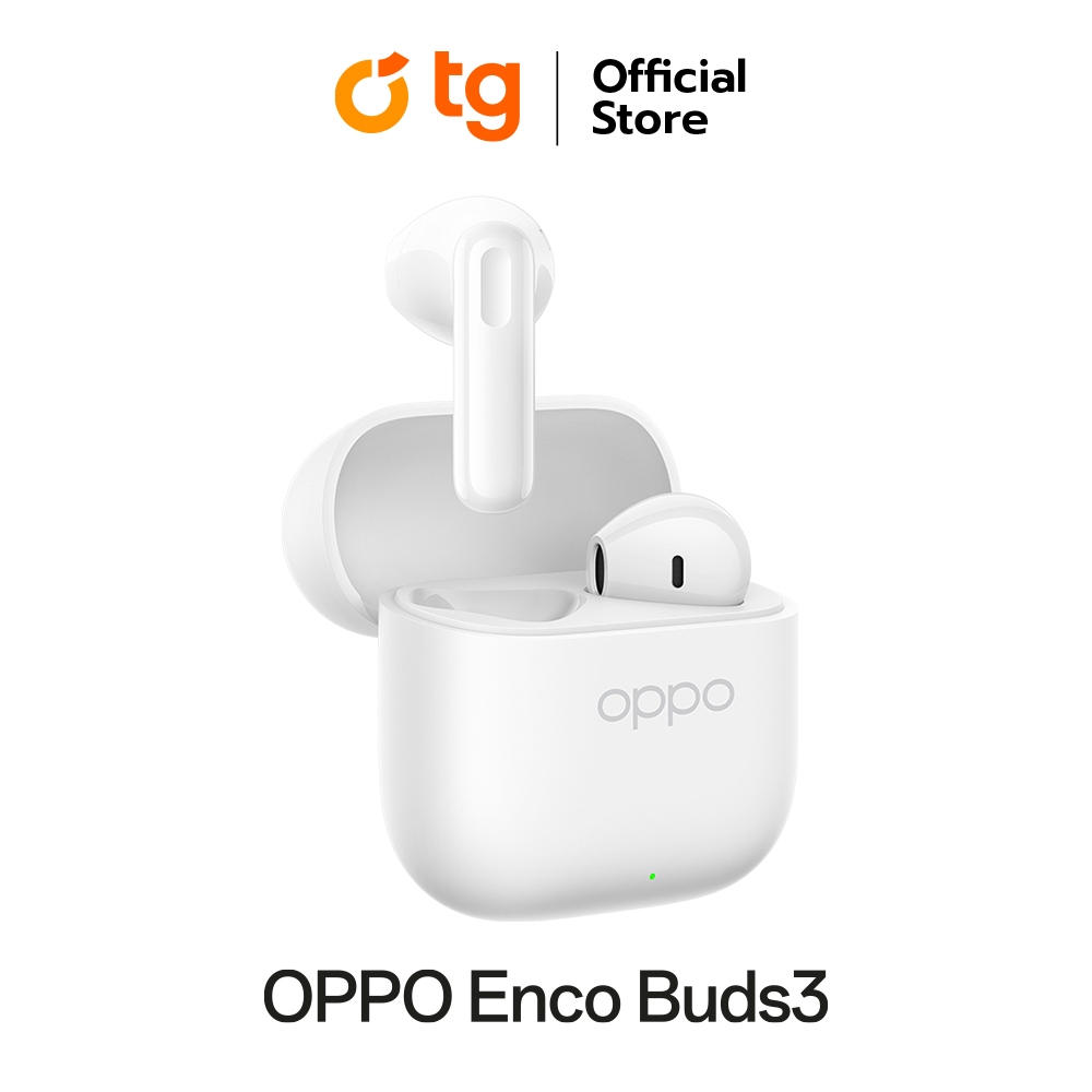 หูฟัง OPPO ENCO BUDS3 (SNOW WHITE) รับประกันสินค้า 1 ปี
