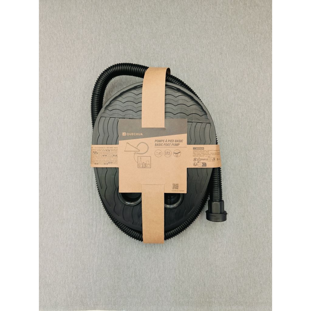 Decathlon Quechua ที่สูบลม ที่สูบลมด้วยเท้า สำหรับที่นอนเป่าลม Foot Pump For Mattress By Quechua ที่