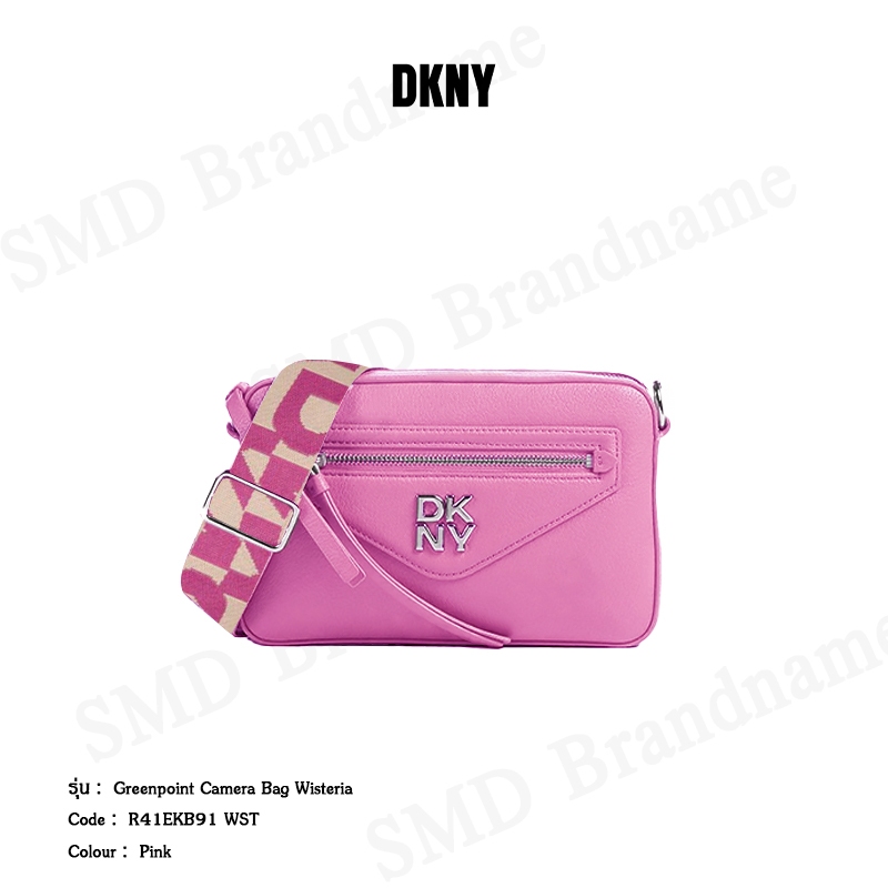 DKNY กระเป๋าสะพายข้าง รุ่น Greenpoint Camera Bag Wisteria Code: R41EKB91 WST