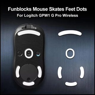 สติ๊กเกอร์ใต้เมาส์ LOGITECH G PRO WIRELESS ทุกรุ่น แผ่นรองสเกตเมาส์ Skatez Mouse Feet เพิ่มความลื่น ป้องกันเมาส์ ลดเสียง