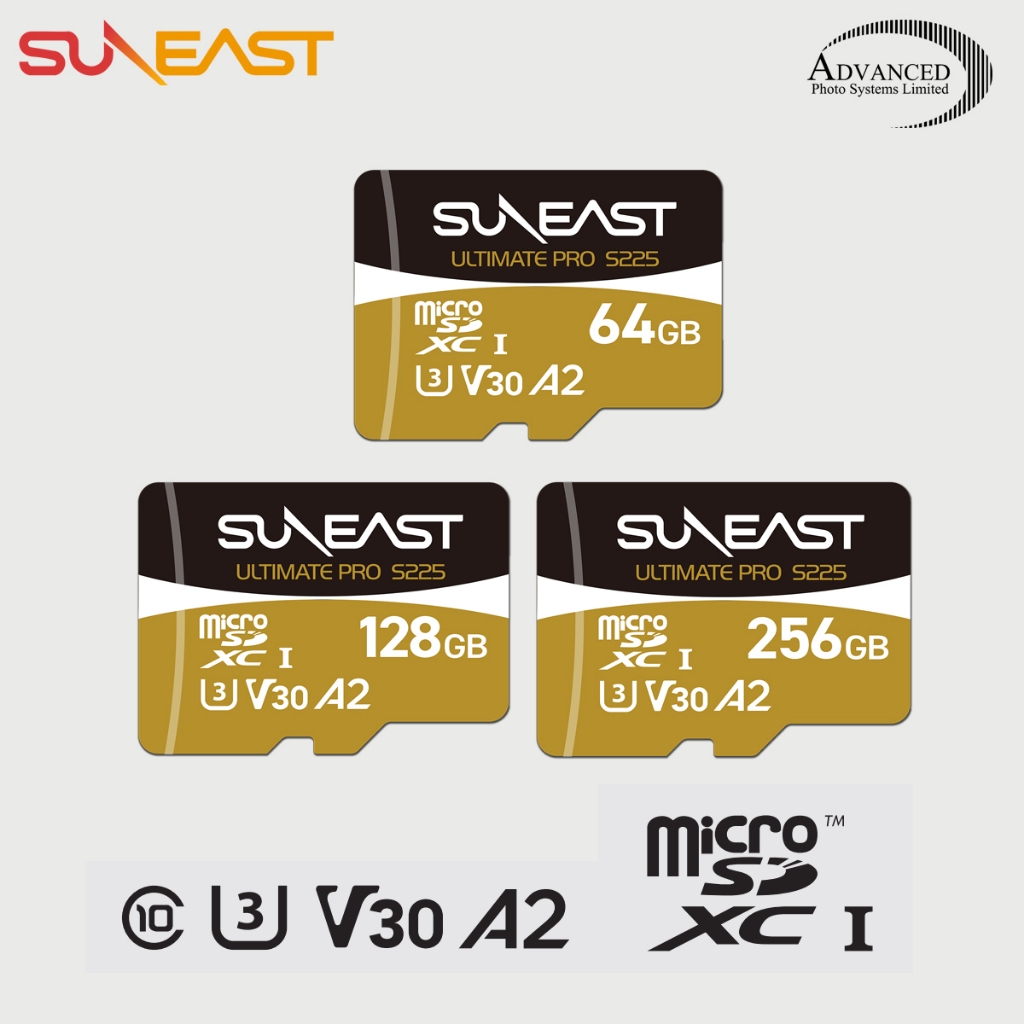 เมมโมรี่การ์ด SUNEAST ULTIMATE PRO MicroSDXC UHS-I V30 Card DDR225 Series