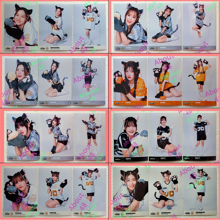 กีฬาสี Neko Wars คอมพ์ 3ใบ (2/4) BNK48 เอิร์น ซินดี้ น้ำมนต์ นานา Bnk Sports Day 2024 Photoset Comp