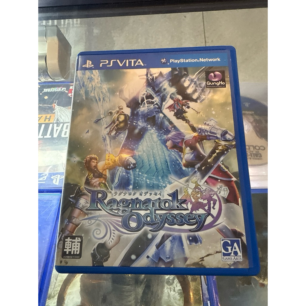 แผ่น psvita มือสอง ragnarok odyssey zone2 jp