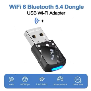 MINI AX900 USB WiFi6+บลูทูธ5.4 อะแดปเตอร์ 2in1 Dongle Dual Band2.4Gและ5GHz ตัวรับสัญญาณไร้สาย DRIVERฟรีสําหรับWIN10/11