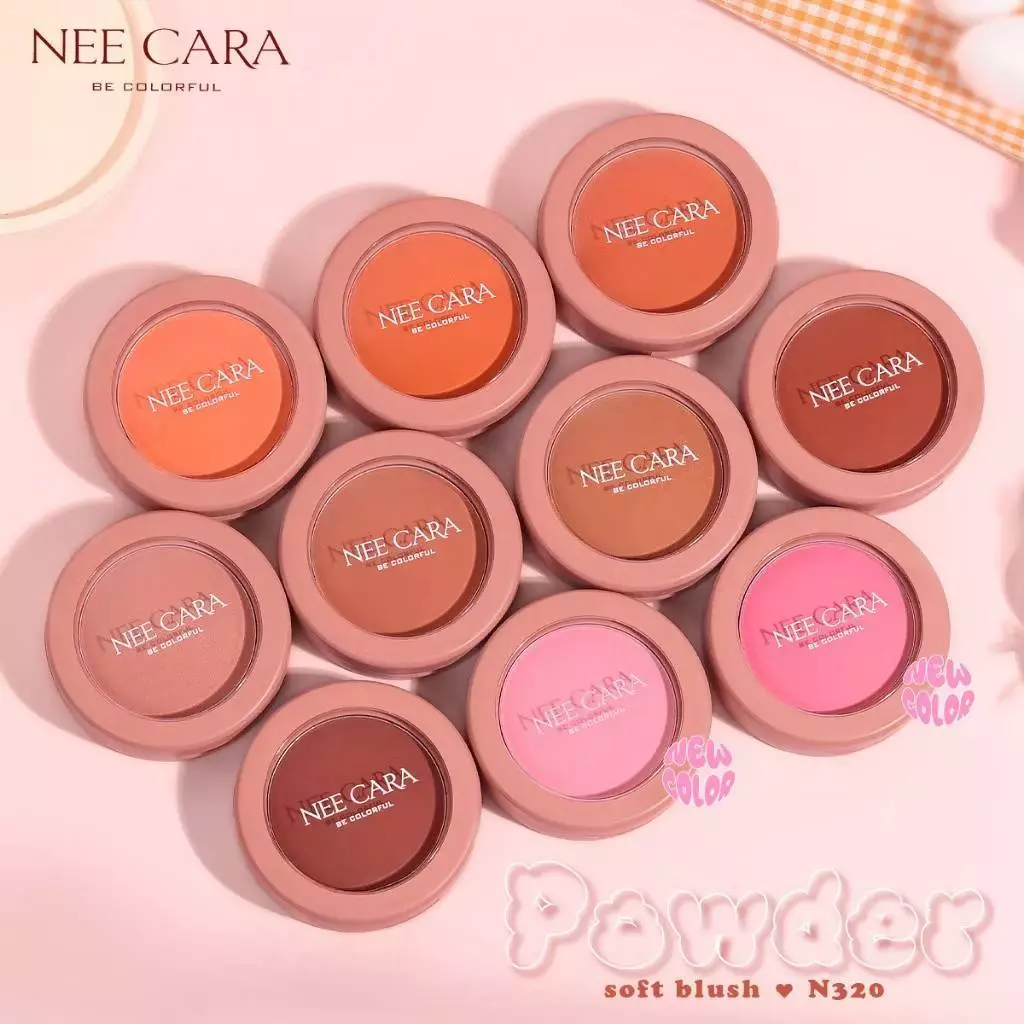 บลัชออนเนื้อฝุ่น NEE CARA POWDER SOFT BLUSH thumbnail 3