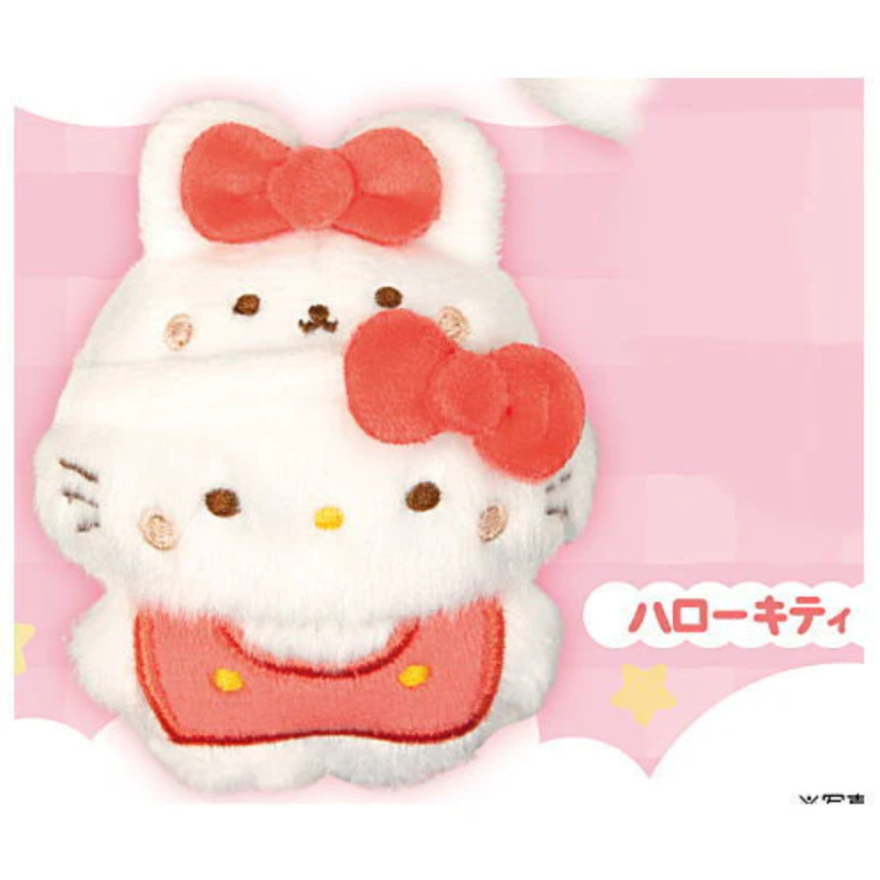 🌟พร้อมส่ง🌟 กาชาปอง Studio Haneul x Sanrio characters Fluffy stuffed toys - รูปที่ 2