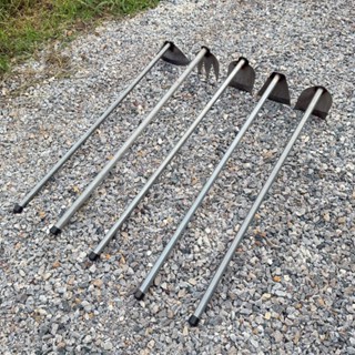 จอบผานไถ ด้ามเหล็ก จอบขุดดิน ถากหญ้า พรวนดิน ขนาดใหญ่ พร้อมด…