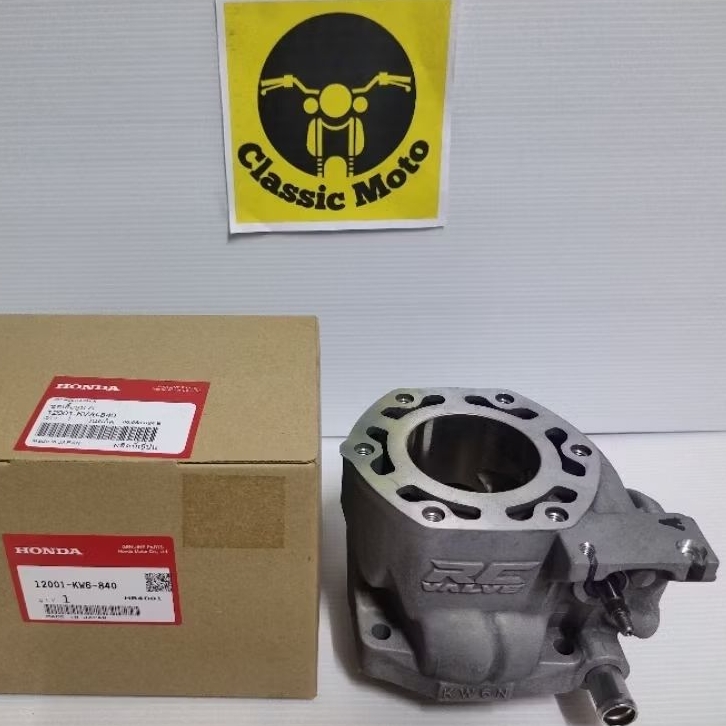 🔥🔥(หายาก-พร้อมส่ง)🔥🔥 เสื้อสูบ NSR150SP ✅เเท้HONDA✅ (12001-KW6-840) NSRโปรอาร์ม