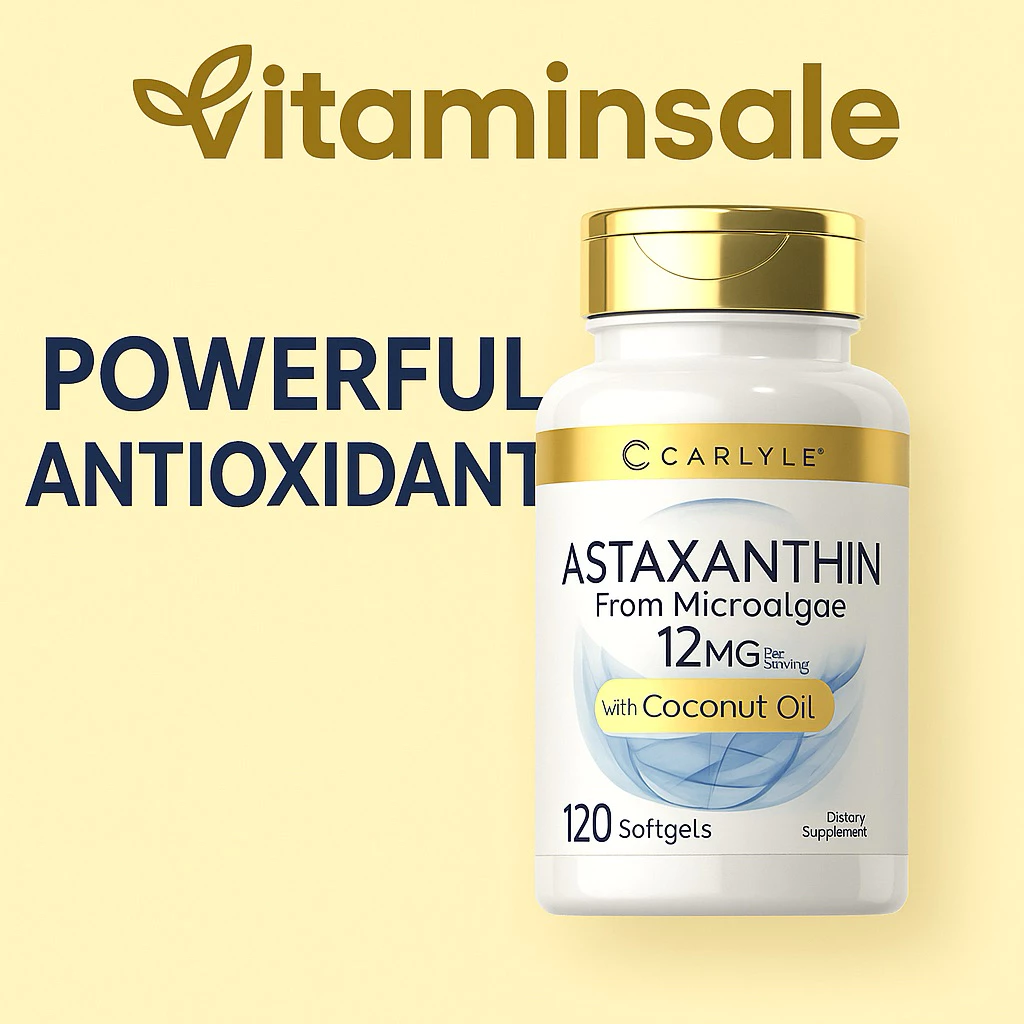 Carlyle Astaxanthin 12mg + Coconut Oil 120 ซอฟต์เจล thumbnail 4