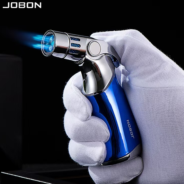 JOBON ไฟแช็ก ไฟฟู่ อุปกรณ์จุดไฟ หัวพ่นไฟ แบบเติมแก๊สได้ ผลิตวัสดุโลหะ ปากเซรามิก ทนต่ออุณหภูมิสูง