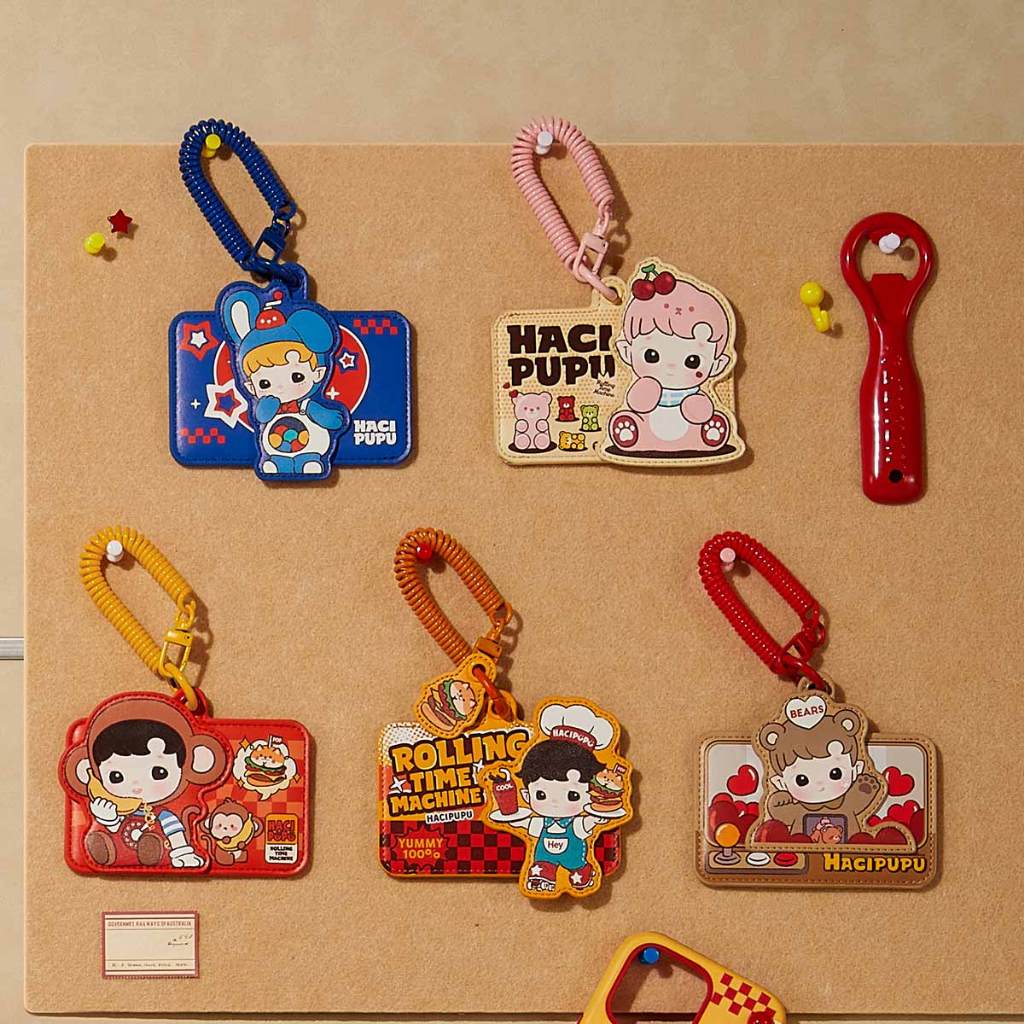 *ใช้โค้ดได้*[พร้อมส่ง]HACIPUPU-Rolling Time Machine -Card Holder Popmart ที่เก็บบัตรฮาชิปูปู้