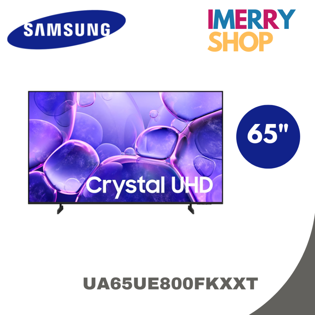 Samsung 65" Crystal UHD UE800F 4K Smart TV (2025) UA65UE800FKXXT